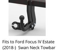 Steinhof Gancio Di Traino Posteriore Per FORD Focus IV Station (2018-) F211