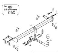 Steinhof Gancio traino a collo d’Oca Per Hyundai Tucson 2018-2020 13 Pin K083