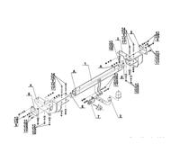 Steinhof Gancio Traino Con Braccio Ricurvo Per Lexus RX 350 2009-15 Posteriore