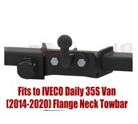 Steinhof Gancio Traino Con Flangia Per IVECO Daily 2014-2020 Kit Relè 7 Pin I019