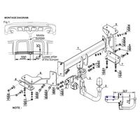 Steinhof Gancio Traino Rimovibile Posteriore Per Kia Sportage IV 2016-2018 H281