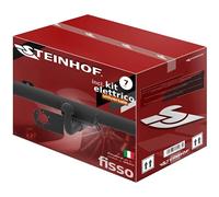 STEINHOF Nuovo gancio di traino fisso STEINHOF compatibile con Toyota Corolla E12 SW 01.2002-12.2007 con 7-poli kit elettrico universale