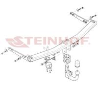 Gancio di traino estraibile per Skoda Octavia NX3 IV Liftback 2020- + kit el. 7p