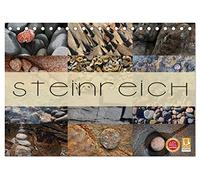 Steinreich (Tischkalender 2026 DIN A5 quer), CALVENDO Monatskalender: Erleben Sie die Wunderwelt und den Facettenreichtum der Steine