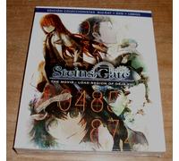 STEINS GATE Il Film LOAD REGIONE DI DEJA VU COLLEZIONISTA BD+DVD+LIBRI NUOVO