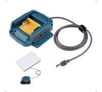 Steinwhale Caricabatterie alimentato a batteria per Starlink Mini, compatibile con batterie Makita, uscita 60 W 20 V/3 A, jack a cilindro CC impermeabile, leggero e portatile, per uso esterno e di