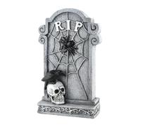 Stele di Halloween,Pietre tombali di Halloween RIP | Stelle in miniatura spaventose decorative per giardino all'aperto festa recinto Cimitero Artigianato