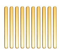 Steli di ghiaccio in acrilico - 10 steli riutilizzabili con superficie colorata, bastoncini in acrilico da 1,8 mm, mini dimensioni per bambini, per dolci e dolci