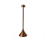 STELI - Lampada da Tavolo Base 7,7 - Top 3,7 x 28,6 h - Bronzo - XLH95S-BZ