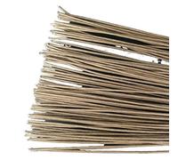 Steli per Fiori Finti,Fil di Ferro per Fiori 50/10. 0pcs 60cm. Flower Stub Stems nastro floreale filo di ferro artificiale flower steli for bouquet da sposa bouquet con corona di bouquet fiori(2,100PC