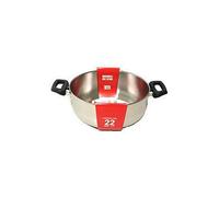 Stell Pan CASSERUOLA Promo CM.20 2_M BAK. Steel Pan-16211, Argento, 20 cm