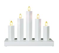 Stella 215-78 Rak 5 bianchi di legno Lampadario luci 23 x 28 cm