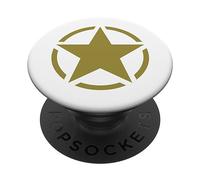 Stella alleata in cerchio della seconda guerra mondiale della seconda guerra mondiale PopSockets PopGrip Adesivo