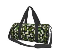 Stella alpina svizzera floreale, Borsone da viaggio di grande capacità Borsa rotonda Borsa da viaggio sportiva Borsa da viaggio Borsa da fitness