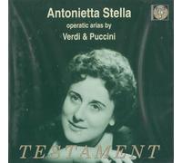 Giacomo Puccini Operatic Arias By Verdi & Puccini (Stella, Sanzogno, Erede) (CD)