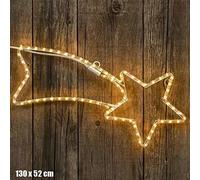 Stella Cometa Luminosa Bianca Calda 52x130 DUE ESSE CHRISTMAS