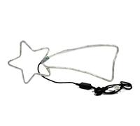 Stella cometa luminosa con luci led addobbi natalizi decorazioni natale esterno interno cm 67 luci led bianco caldo da interno o esteno