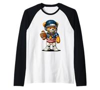 Stella del Calcio di orsacchiotti alla Moda Maglia con Maniche Raglan