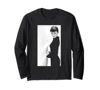 Stella del cinema Audrey Hepburn 1955 Ritratto Di Antony Beauchamp Maglia a Manica