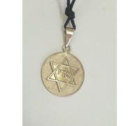 Stella di David - Ciondolo in ARGENTO 925 - pendente con simbolo Ebraico