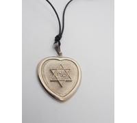 Stella di David : Ciondolo in Argento 925 - Pendente Simbolo Ebraico - Israele