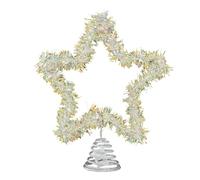 Stella Di Natale Luminosa Per Albero - Decorazione Stella Glitter Natalizia Per Punta Albero | Decorazione Invernale Per Cima,Celebrazione Capodanno