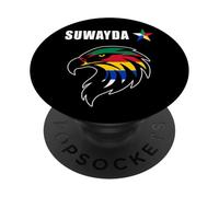 Stella drusa, bandiera drusa, simbolo druso, come Suwayda, Siria, Libano. PopSockets PopGrip Adesivo