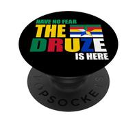 Stella drusa, bandiera drusa, simbolo druso, come Suwayda, Siria, Libano. PopSockets PopGrip Adesivo