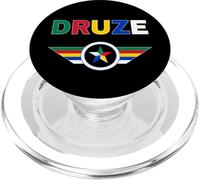 Stella drusa, bandiera drusa, simbolo druso, come Suwayda, Siria, Libano. PopSockets PopGrip per MagSafe