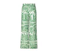 Stella Forest, ,Trousers ,Donna ,Verde ,S Pantaloni Larghi Floreali
