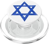 STELLA ISRAELIANA DI DAVID BANDIERA ISRAELE BANNER GERUSALEMME TEL AVIV PopSockets PopGrip per MagSafe