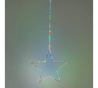 Stella LT ø35cm 2D 113 MicroLED MULTIFLASH RGB ø1,5mm 4m+50cm+ø35cm natale