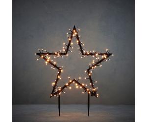 Stella Luminosa 150 LED Bianco Caldo con Timer