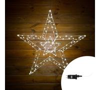 Stella luminosa 80cm 170 Led Bianco Caldo Wisdom
