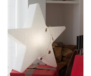 Stella Luminosa Buon Natale 60 cm 32493W 8 Seasons Design