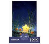 Stella luminosa Puzzle 3D 70x50cm/1000pcs Notte Gioco EduGattoivo Per Adulti E Adolescenti Rilassamento E Decorazione Regalo Pratico
