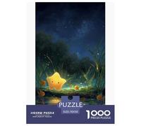 Stella luminosa Puzzle 3D 70x50cm/1000pcs Notte Gioco Rilassante Creativo EduGattoivo E Decorativo Regalo Per Tutti
