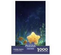 Stella luminosa Puzzle 3D 70x50cm/1000pcs Notte Gioco Rilassante Creativo EduGattoivo E Decorativo Regalo Per Tutti
