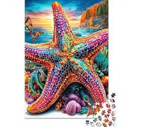 Stella Marina Puzzle 1000 Pezzi, Jigsaw Puzzle Per Adulti E Ragazzi Dai 14 Anni in Su, Giochi Stimolanti Per Tutta La Famiglia 70x50cm/1000pcs