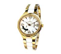 Stella Maris Orologio al Quarzo Lunea Bianco/Dorato 38 mm