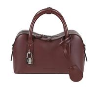 Stella McCartney, ,Bags ,Donna ,Rosso ,ONE SIZE Borsa a Tracolla Rossa con Lucchetto in Metallo