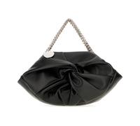 Stella McCartney - Borsa a spalla con catena e dettaglio twist - - Bags - Donna - Nero - ONE SIZE