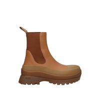 Stella McCartney Brown Leather Ankle Boots - EU41/US11