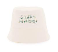 Stella McCartney - Cappello a Secchiello con Logo Floreale - - Accessories - Donna - Bianco - 56 CM