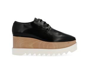 Stella McCartney - Elyse Zeppa con Lacci - - Shoes - Donna - Nero - 36 EU