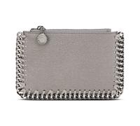 Stella McCartney - Falabella Zipper Cardholder - - Accessories - Donna - Grigio - ONE SIZE