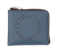 Stella McCartney - Logo Zip Wallet - - Accessories - Donna - Blu - ONE SIZE
