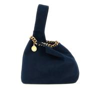 Stella McCartney - Borsa a Polso Falabella Alter Suede - - Bags - Donna - Blu - ONE SIZE