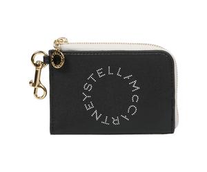 Stella McCartney - Porta carte Eco Bicolor - - Accessories - Donna - Nero - ONE SIZE