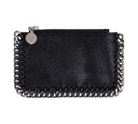 Stella McCartney - Portacarte con Bordo a Catena - - Accessories - Donna - Nero - ONE SIZE